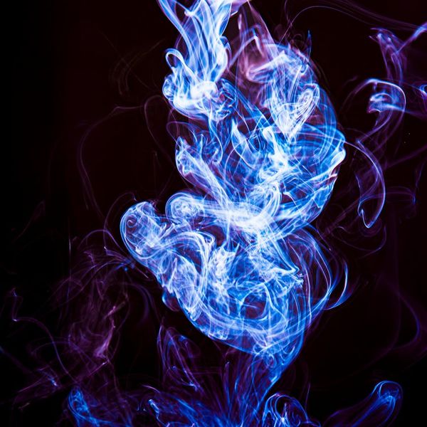 Dynamic energy flows around a symbolic human figure